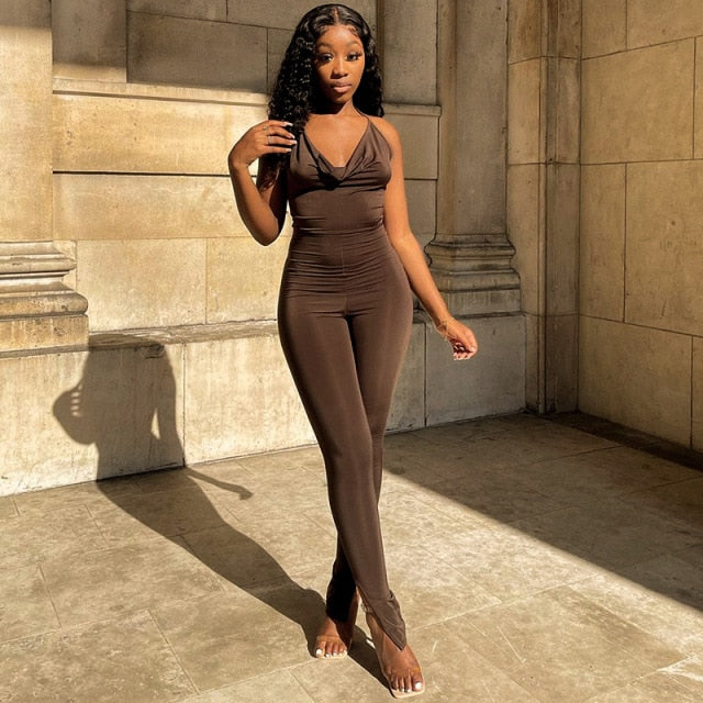 Skye Halter Jumpsuit