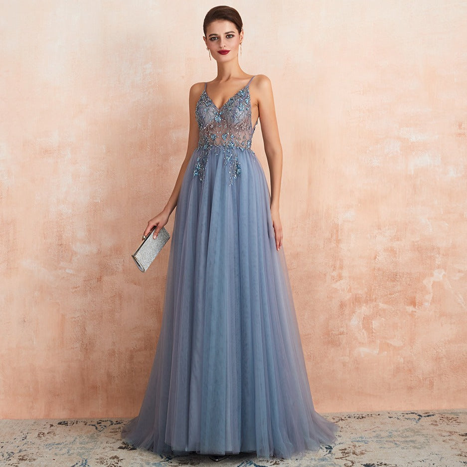 Claudia Floor Length Dress