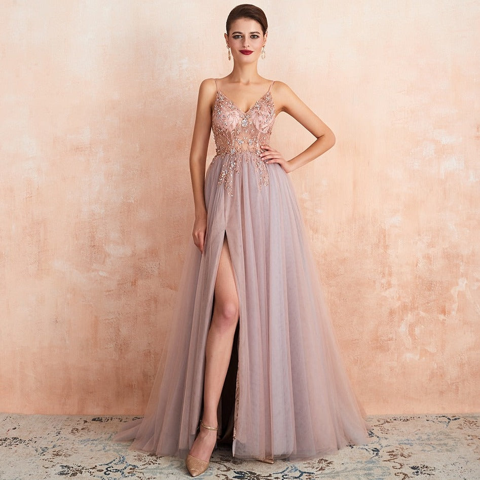 Claudia Floor Length Dress